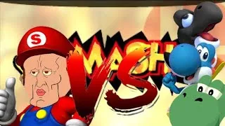 Miniature : Mario exécute des yoshis