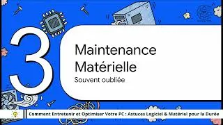 Miniature : Comment Entretenir et Optimiser Votre PC : Astuces Logiciel & Matériel pour la Durée