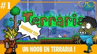 Miniature : TERRARIA #1 : Un NOOB en Terraria. Andrew t'es con !