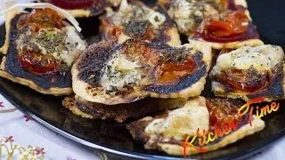 Miniature : Recette mini pizzas apéritives - Kitchen Time