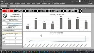 Miniature : Gestion des Stocks en Excel Gratuit...