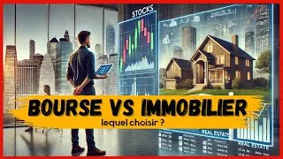 Miniature : Comparaison entre la Bourse et l'Immobilier | Dans lequel Investir ?