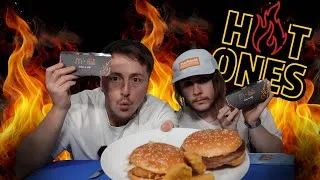 Miniature : ON TESTE LE HOT ONES CHALLENGE + LES NOUVEAUTÉS MCDO ! 🍔🔥