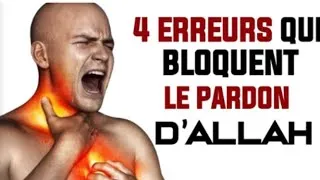 Miniature : 4 ERREURS QUI BLOQUENT LE PARDON D’ALLAH