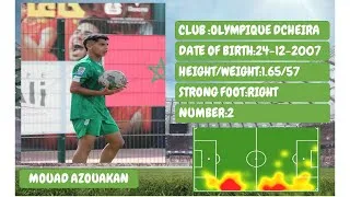Miniature : MOUAD AZOUAKAN ( 2024 - 2025 ) ( FULLBACK - WINGER / OLYMPIQUE DCHEIRA - MOROCCO )