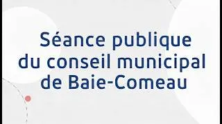 Miniature : Conseil municipal Ville de Baie-Comeau - Émission 01 - 15 juin 2025 - nousTV Baie-Comeau