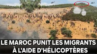 Miniature : Maroc  des milliers de migrants se dirigent vers Ceuta ; le Maroc déploie des hélicoptères