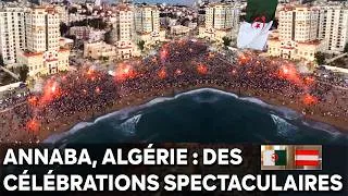 Miniature : Algérie Autriche après la qualification  des célébrations spectaculaires et féeriques à Annaba