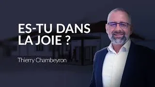 Miniature : Es-tu dans la joie ? | Thierry Chambeyron