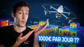 Miniature : La thermographie par drone : un business rentable ?!