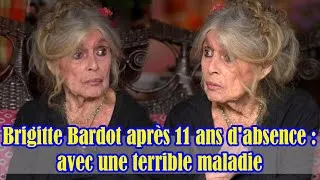 Miniature : Brigitte Bardot est en train de mourir!Après11 ans d'absence et de lutte contre une terrible maladie