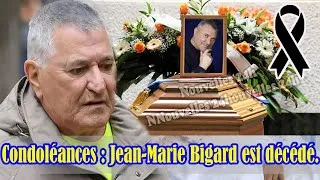 Miniature : Condoléances : Jean-Marie Bigard est décédé après près d'un mois d'hospitalisation.