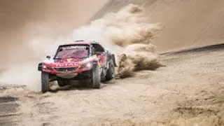 Miniature : Despres mène Dakar alors que Peugeot domine