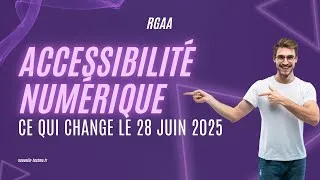 Miniature : 🚨 Accessibilité Numérique : Ce qui change dès le 28 juin 2025 (vous n’avez plus le choix !) 🔥
