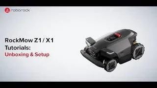 Miniature : Guide d’installation – Robot Tondeuse Roborock RockMow Série Z