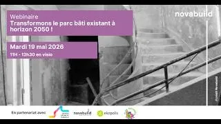 Miniature : Transformons le parc bâti existant à horizon 2050 ! Concertation du Plan Bâtiment Durable