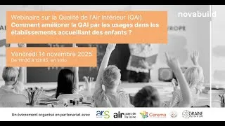 Miniature : Quels usages pour garantir une bonne QAI dans les espaces accueillant des enfants ?
