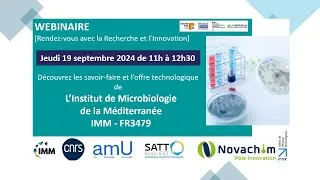 Miniature : [WEBINAIRE] Novachim - RDV avec la Recherche et l'Innovation #8 avec l'IMM - 19/09/2024