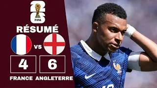 Miniature : France vs Angleterre 4-6 Résumé | Coupe du Monde de la FIFA 2026