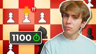 Miniature : Je PUNIS ce 1100 élo qui m'attaque SAUVAGEMENT (speedrun pédagogique #2)