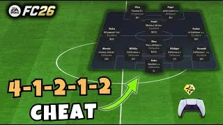 Miniature : FC 26 -  4-1-2-1-2 MÉTA EXPLIQUÉE🔥| TACTIQUE PERSO & ASTUCES (TUTO)