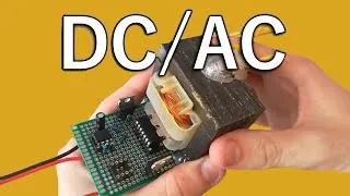 Miniature : Comment fabriquer un onduleur / How to make inverter       DC AC converter