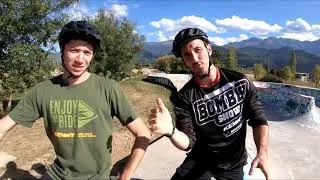 Miniature : 👾 VTT CHALLENGE DANS UN SKATEPARK !!