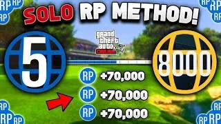 Miniature : *BUG* ÊTRE NIVEAU 8000 RAPIDEMENT EN SOLO  SUR GTA 5 ONLINE 1.70 (PS/XB/PC)