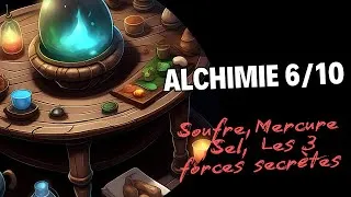 Miniature : L'Alchimie 6/10   Soufre, Sel, Mercure, les 3 forces secrètes de l'Alchimie #alchimiespirituelle