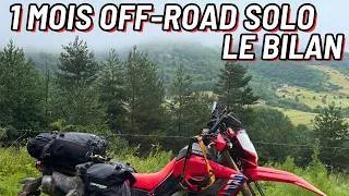 Miniature : Ce que j'ai appris après 1 mois d'aventure off-road en solo