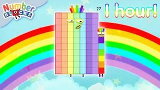 Miniature : Apprendre à compter avec l'arc-en-ciel 🌈| Apprendre à Compter | ​Numberblocks en français