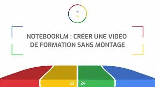 Miniature : NotebookLM : créer une vidéo de formation SANS montage
