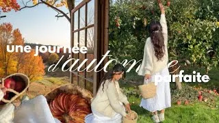 Miniature : Routine slow d’automne 🍂 tarte aux pommes 🍎 tenues de bureau, soirée cosy + aquarelle ☕🕯️
