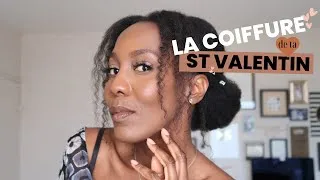 Miniature : COMMENT PORTER SES CHEVEUX NATURELS POUR UN DATE : CHIGNON ST VALENTIN 🥰🔥