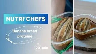 Miniature : Nutri'Chefs #10 : Banana Bread protéiné ! 🍌🍞