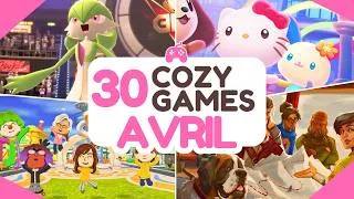 Miniature : Le guide ULTIME d'Avril : 30 JEUX COZY à ne pas rater 🌻 Pokémon, Tomodachi...