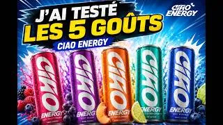 Miniature : Je tests et note les boisson Ciao Energy et ont blabla