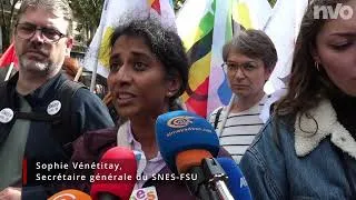 Miniature : « Ce n’est pas une question d’étiquette » : à Paris, le mouvement lycéen voit grand ce 13 octobre