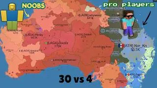 Miniature : 4 OPENFRONT PRO PLAYERS VS 30 NOOBS : (TeosGames and his viewers)