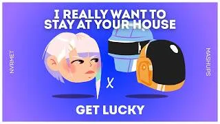 Miniature : CYBERPUNK × DAFT PUNK (I REALLY WANT TO STAY AT YOUR HOUSE × GET LUCKY)