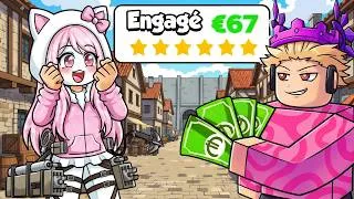 Miniature : J'ai Payé une E-Girl pour joué avec moi sur AoT Revolution  !