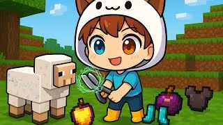 Miniature : Minecraft ► TONDRE LES MOUTONS DROP DU STUFF OP  ❗