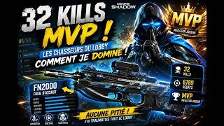 Miniature : la FN2000 est trop forte 😱🤯! 32KILLS + MVP / HOTE ZONE SHADOW