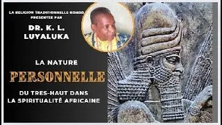 Miniature : la spiritualité négro-africaine, LE TRES-HAUT EN TANT QUE PERSONNE