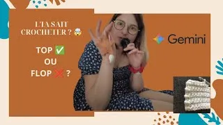 Miniature : 🌊 CRASH TEST : Je crochète un bijou de rétro avec Gemini ! (Top ou Flop ?)