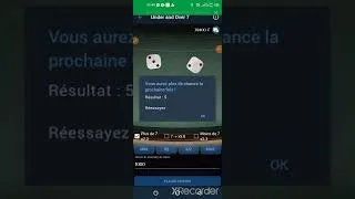 Miniature : Stratégie pour gagner au jeu Under and Over 7 sur 1xbet