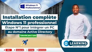Miniature : Installer Windows 11 Professionnel à partir de zéro – 1ère étape avant l’intégration au domaine !
