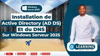 Miniature : Installation et Configuration complète Active Directory + DNS sur Windows Server 2025 #WinServer_8