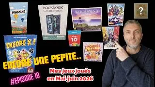 Miniature : Panorama, booknook, Encore X, Rise of Empire (STAR REALMS ) ET une surprise dans la vidéo.