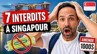 Miniature : NE FAITES JAMAIS ÇA À SINGAPOUR (7 amendes que personne ne connaît)
